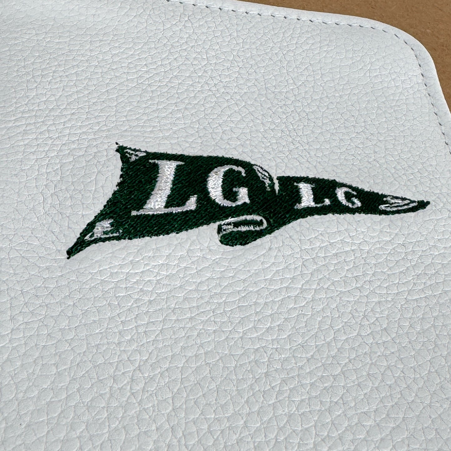 Scorecard Cover - Book Style LGLG Flag Design (White)