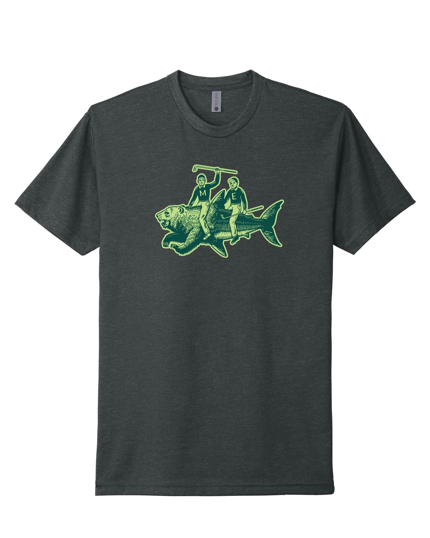 The BearShark Shirt (Charcoal)