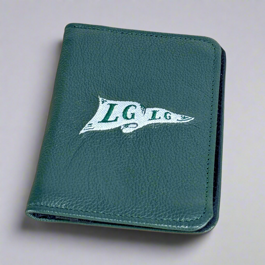 Scorecard Cover - Book Style LGLG Flag Design (Hunter Green)