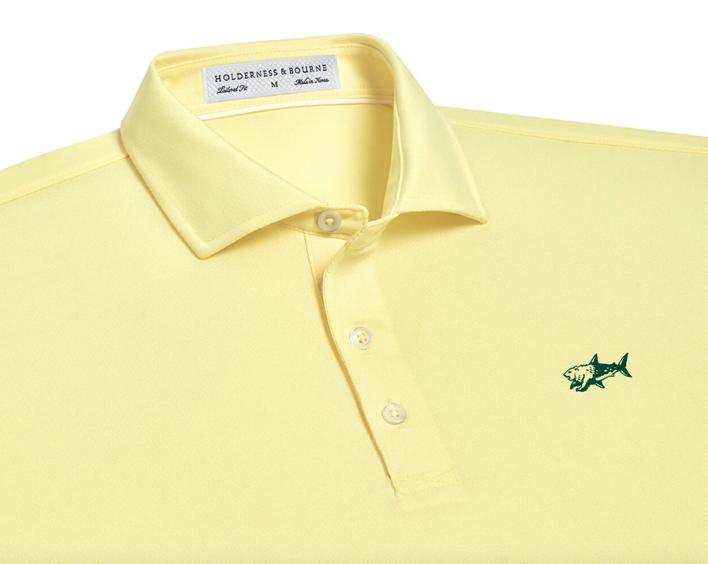 The GoldenBearShark Shirt by Holderness & Bourne (Citron)