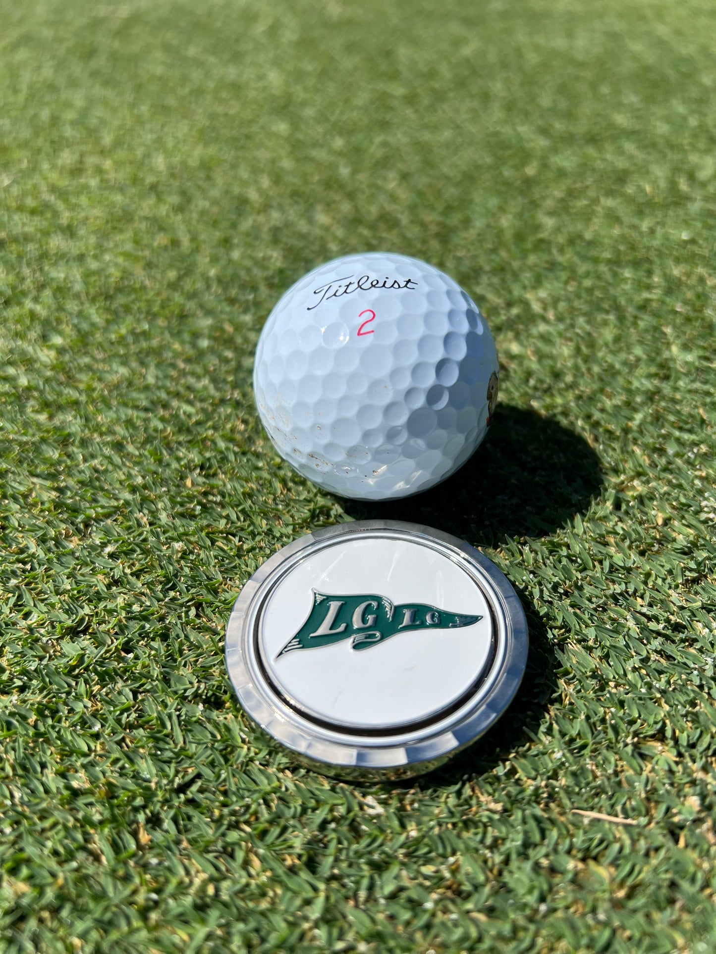 The LGLG Flag Ball Marker