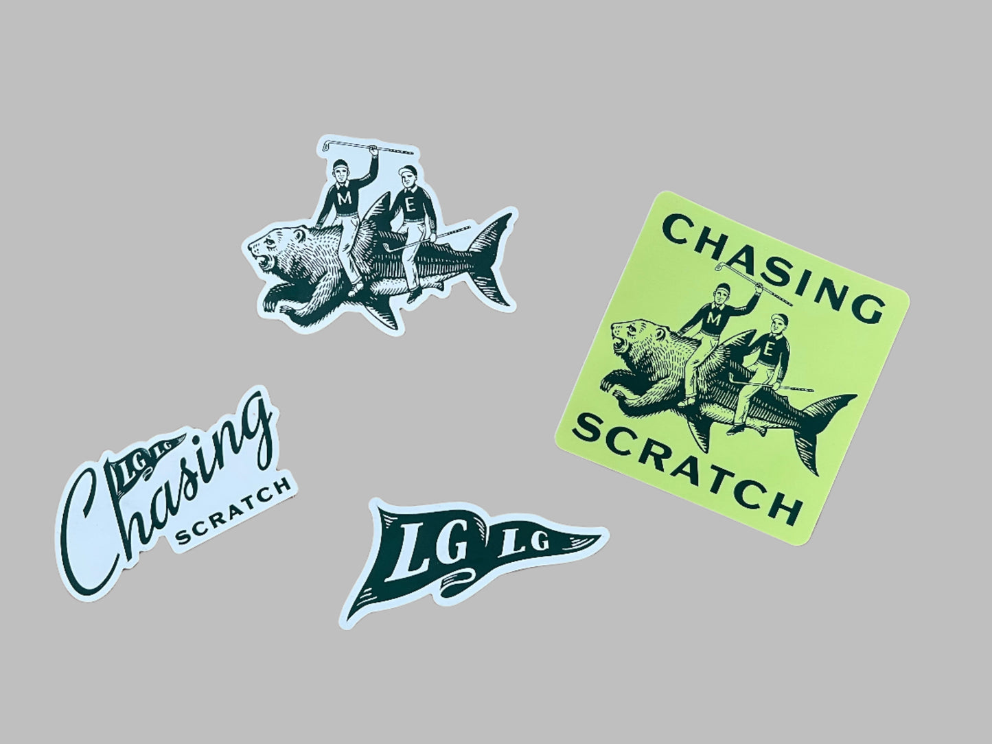 Chasing Scratch Magnets & Stickers *NEW*