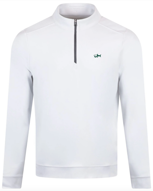 The BearShark Quarter Zip by Holderness & Bourne (White)