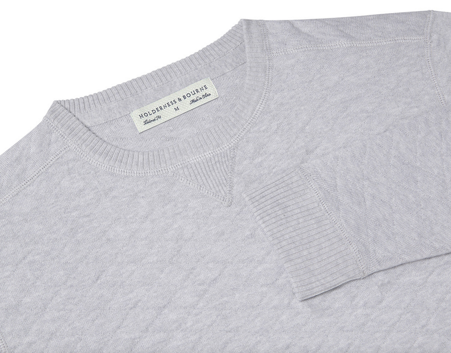 The BearShark Sweater by Holderness & Bourne (Heathered Grey)