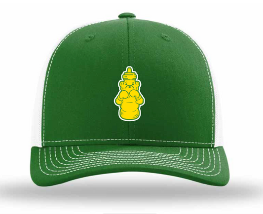The Fight Honey Trucker Hat (Green/White)