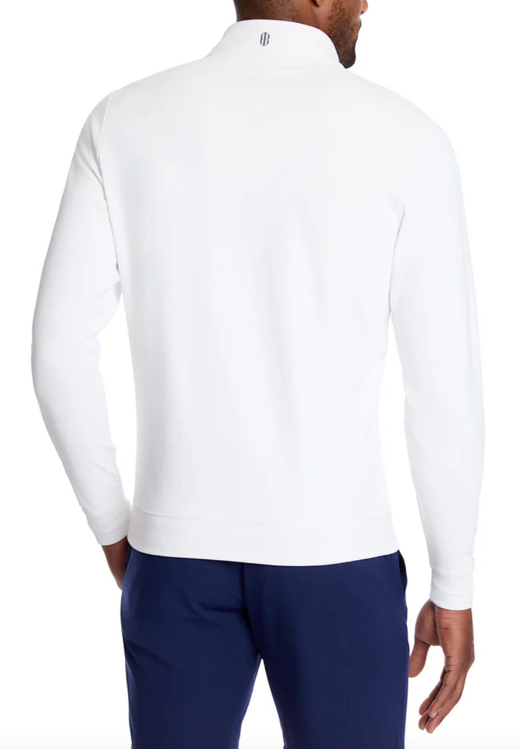 The BearShark Quarter Zip by Holderness & Bourne (White)