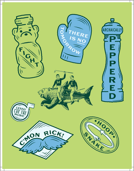 Chasing Scratch Stickers *NEW* and Magnets