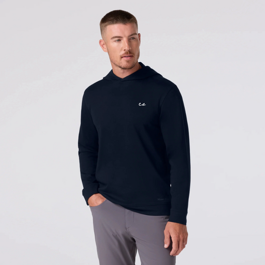 The Chalkboard KPI Hoodie by Mizzen+Main (Navy)