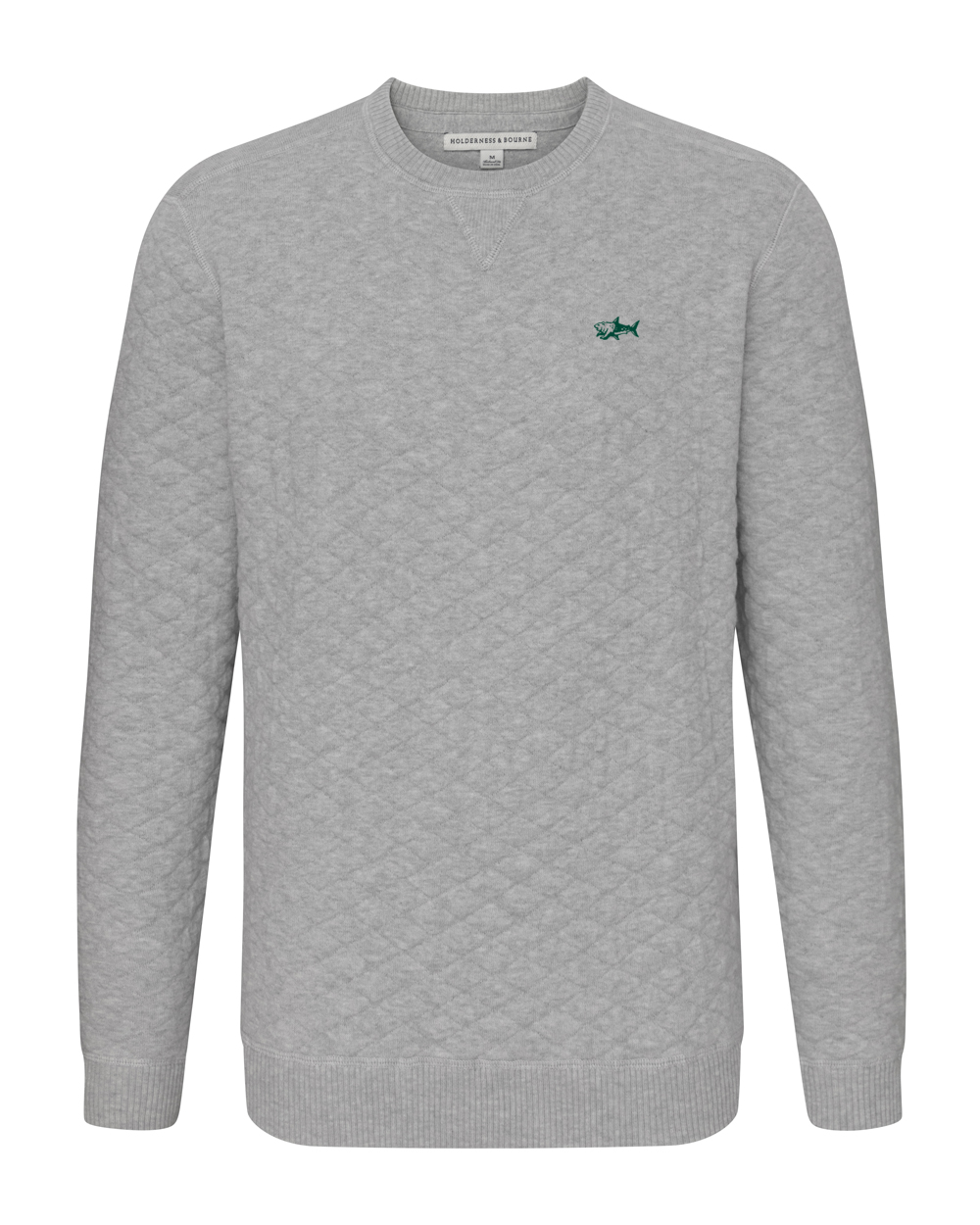 The BearShark Sweater by Holderness & Bourne (Heathered Grey)