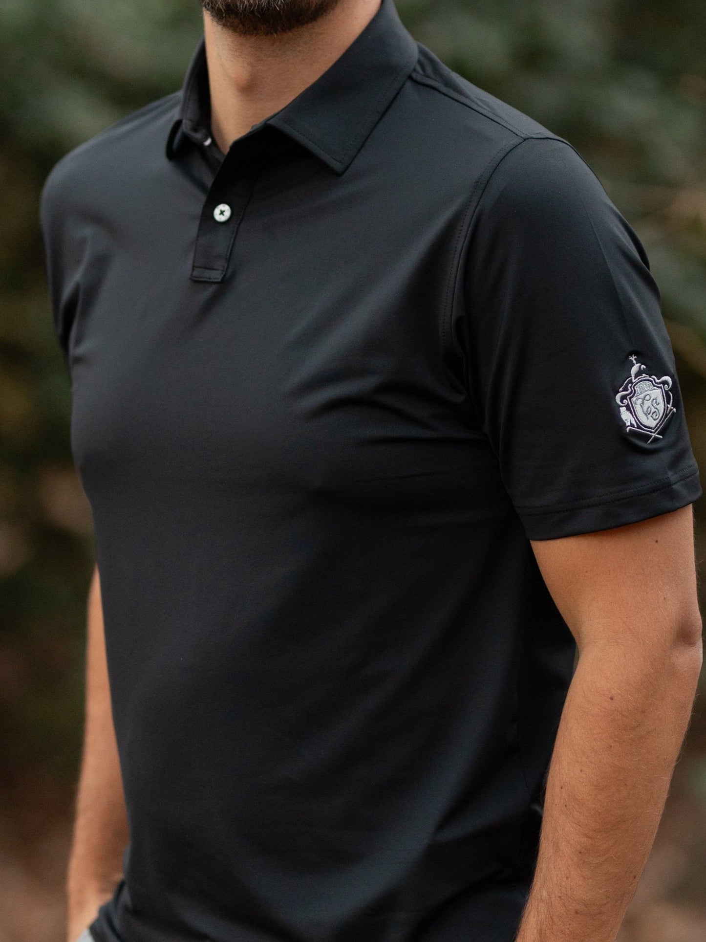 Footjoy Athletic Polo (Black)