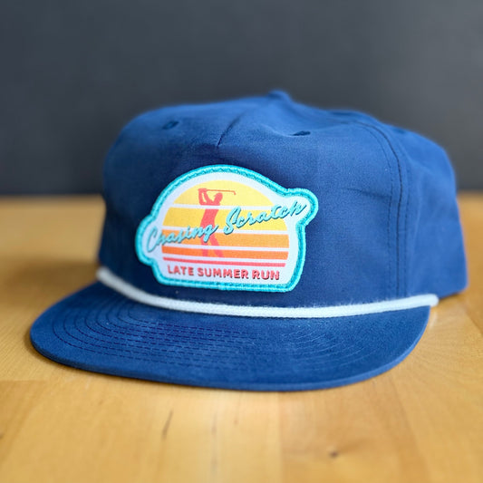 The Late Summer Run Hat - Flat Brim Rope Edition