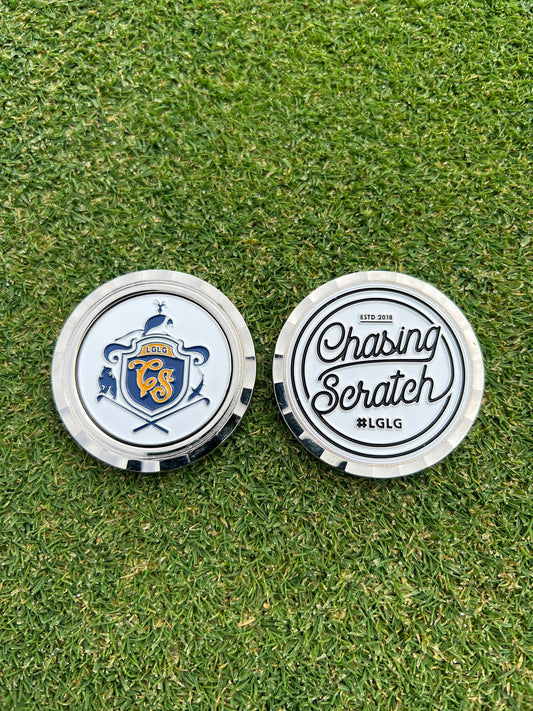The Chasing Scratch Ball Marker - Family Crest