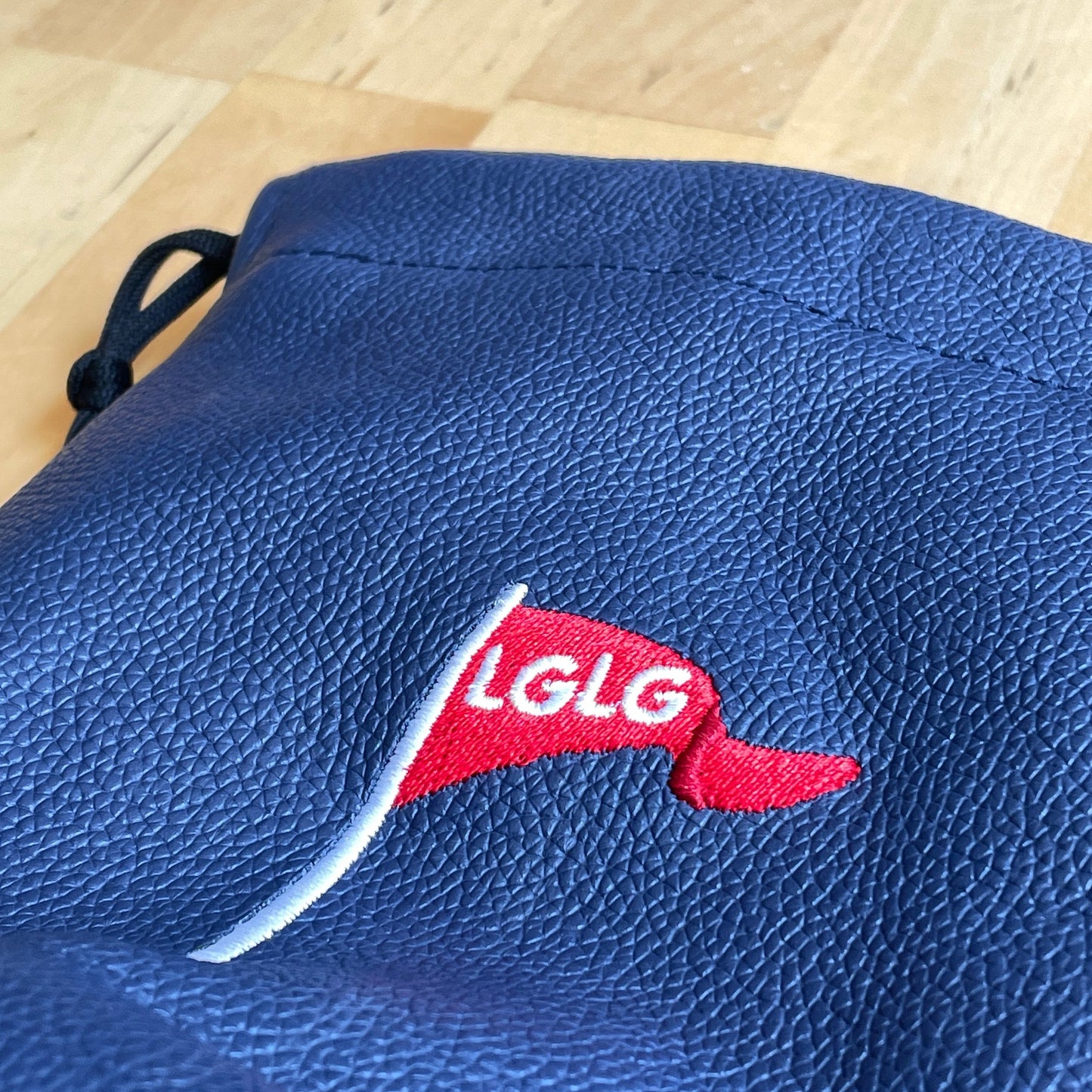 LGLG Flag Leather Valuables Pouch