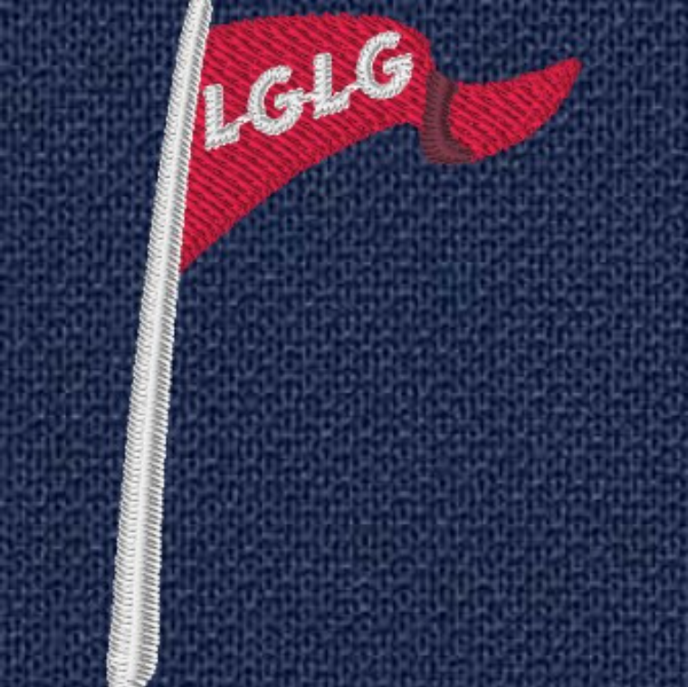 LGLG Flag Polo by H&B (Navy)